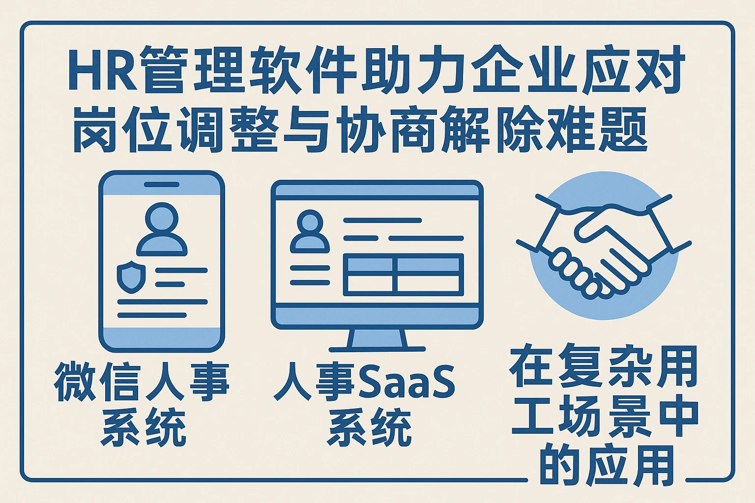 HR管理软件助力企业应对岗位调整与协商解除难题——微信人事系统与人事SaaS系统在复杂用工场景中的应用