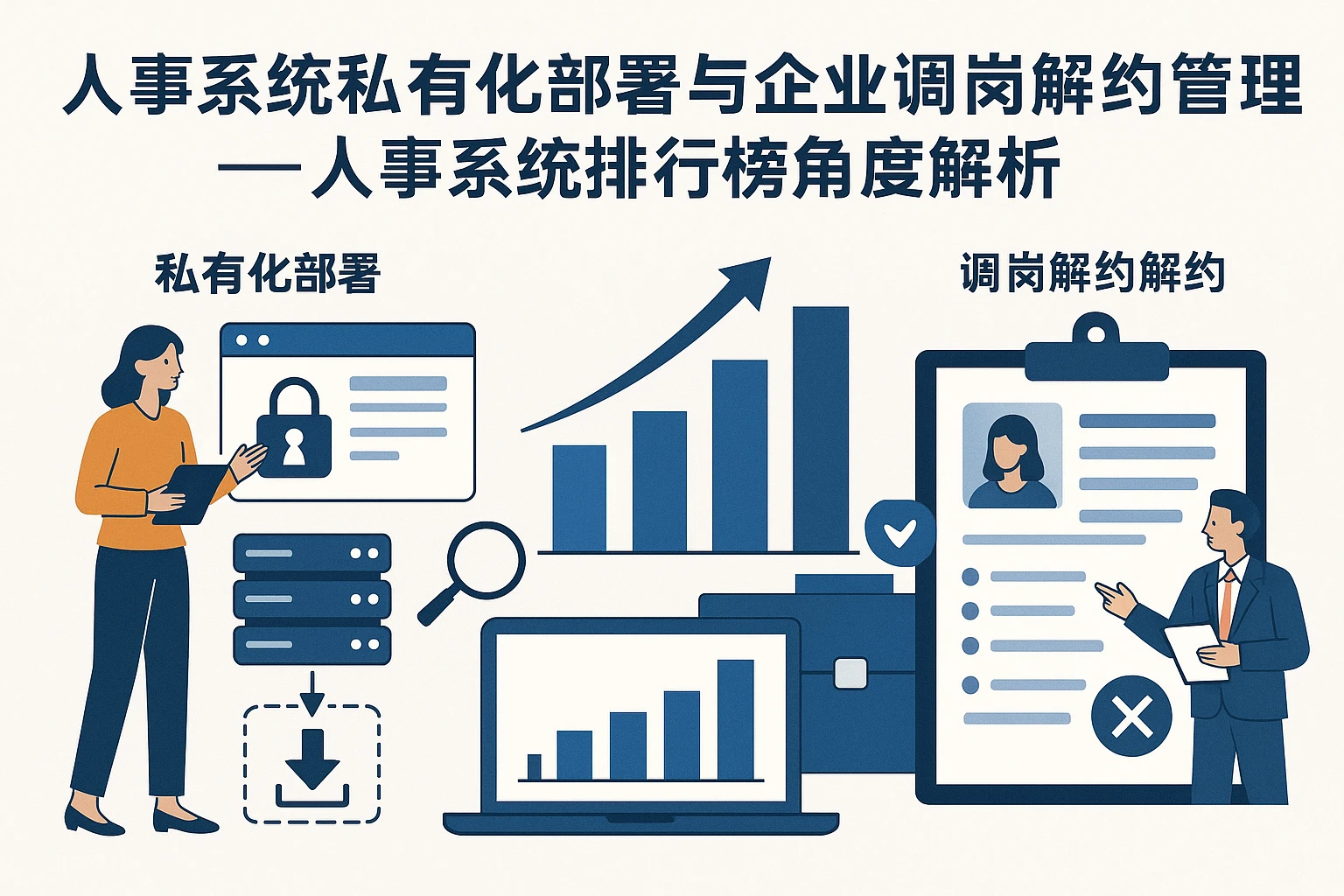 人事系统私有化部署与企业调岗解约管理实践——人事系统排行榜角度解析