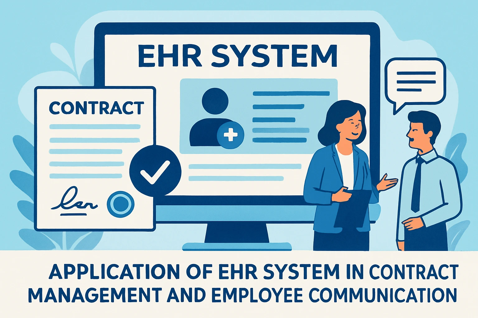 EHR系统在合同管理和员工沟通中的应用