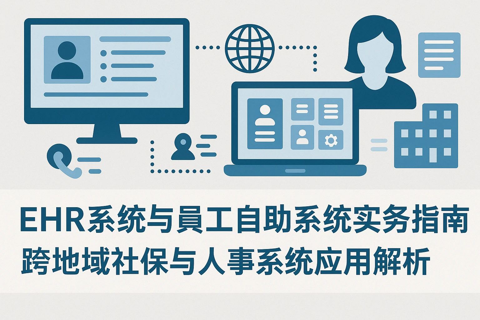 EHR系统与员工自助系统实务指南：跨地域社保与人事系统应用解析
