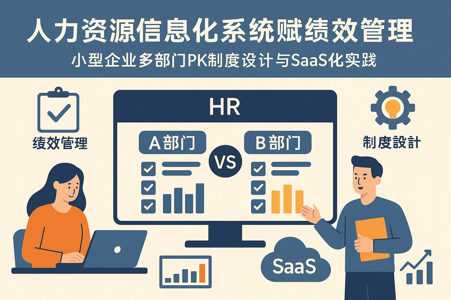 人力资源信息化系统赋能绩效管理 —— 小型企业多部门PK制度设计与SaaS化实践