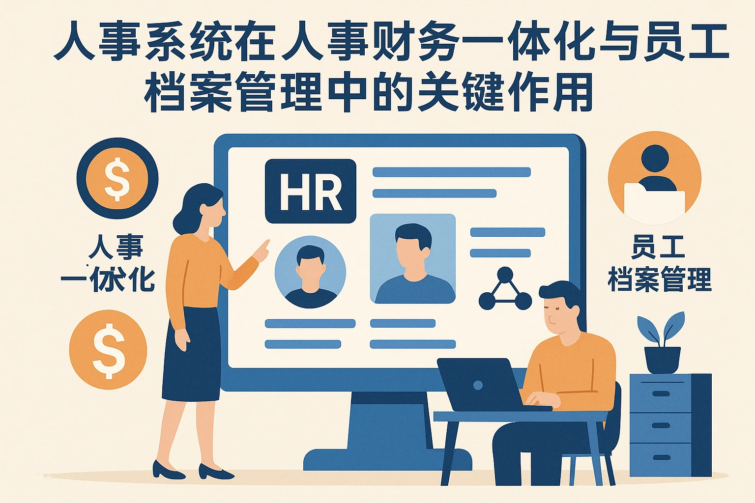 人事系统在人事财务一体化与员工档案管理中的关键作用