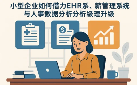小型企业如何借力EHR系统、薪资管理系统与人事数据分析系统实现管理升级