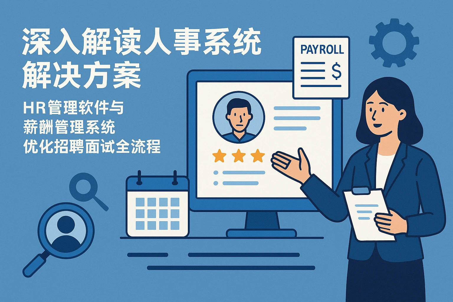 深入解读人事系统解决方案：HR管理软件与薪酬管理系统优化招聘面试全流程