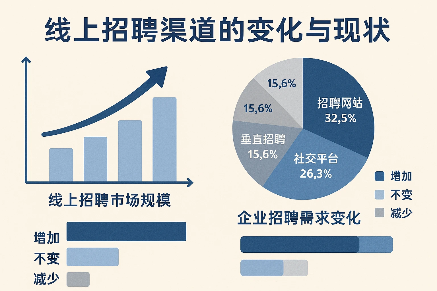 线上招聘渠道的变化与现状
