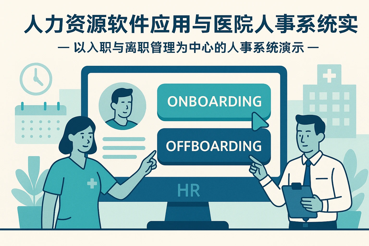 人力资源软件应用与医院人事系统实践——以入职与离职管理为中心的人事系统演示