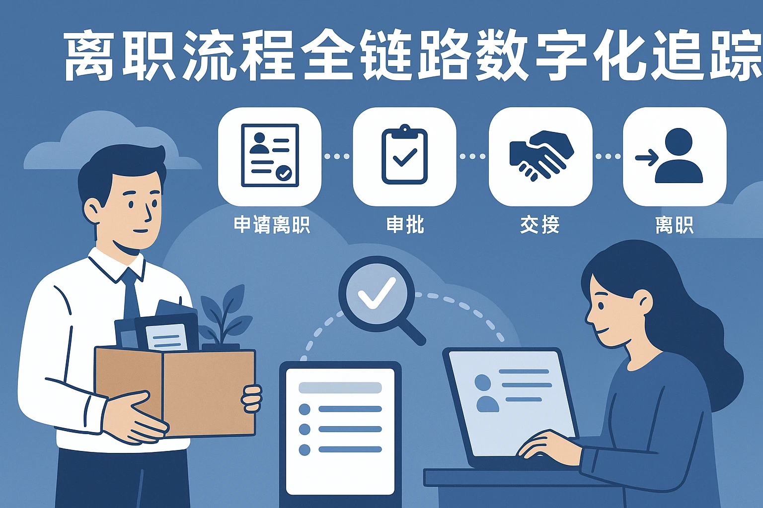 离职流程全链路数字化追踪