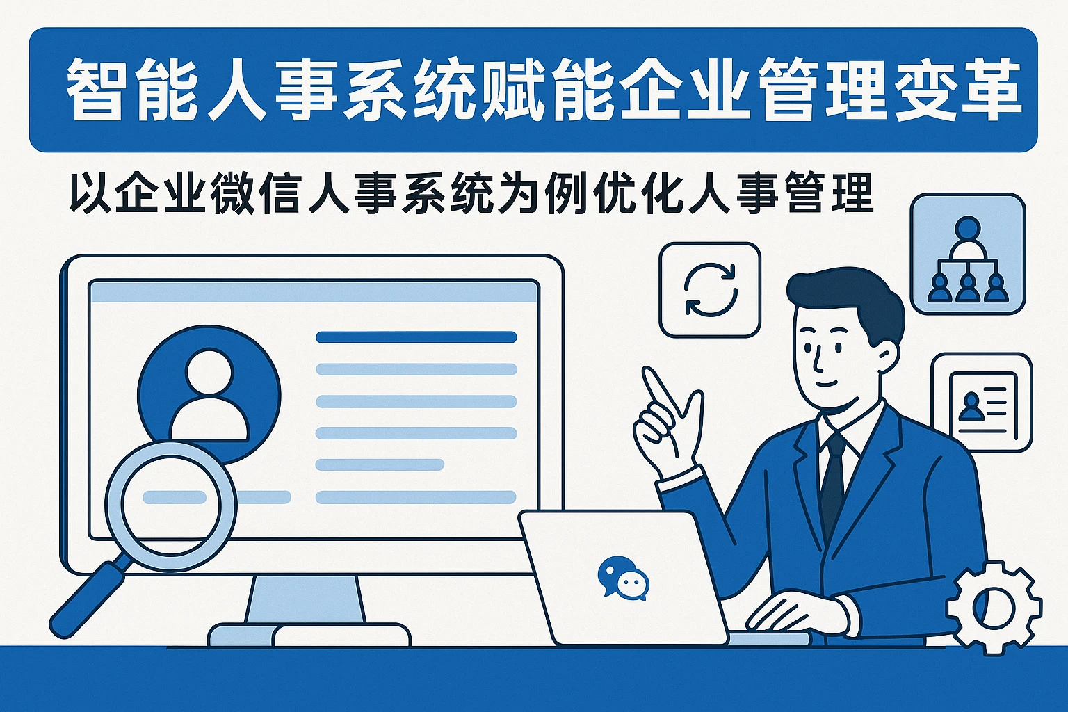 智能人事系统赋能企业管理变革：以企业微信人事系统为例优化人事管理系统