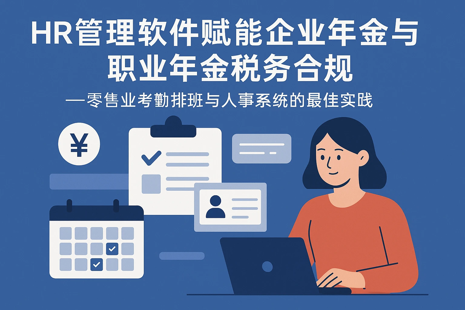 HR管理软件赋能企业年金与职业年金税务合规 —— 零售业考勤排班与人事系统的最佳实践