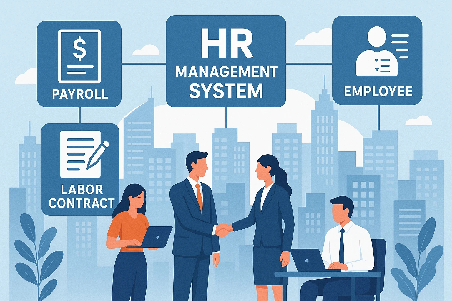 人事管理系统与薪资、劳动合同管理系统在现代城市职场中的核心作用