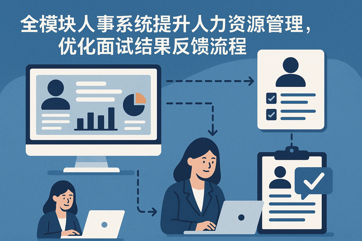 全模块人事系统提升人力资源管理，优化面试结果反馈流程