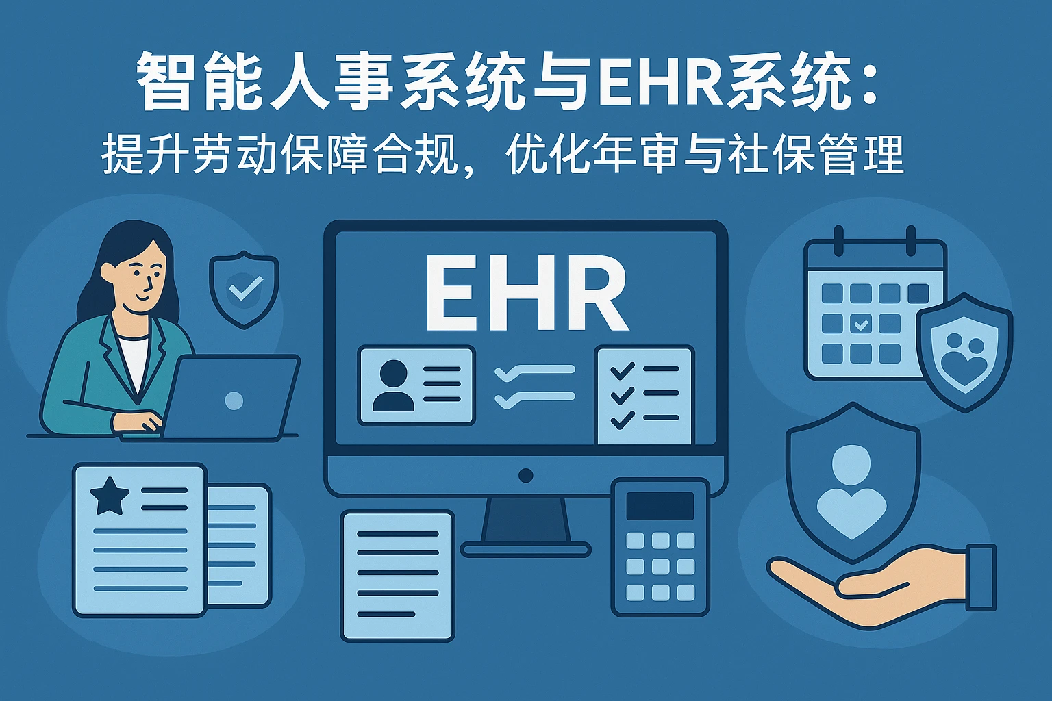 智能人事系统与EHR系统：提升劳动保障合规，优化年审与社保管理