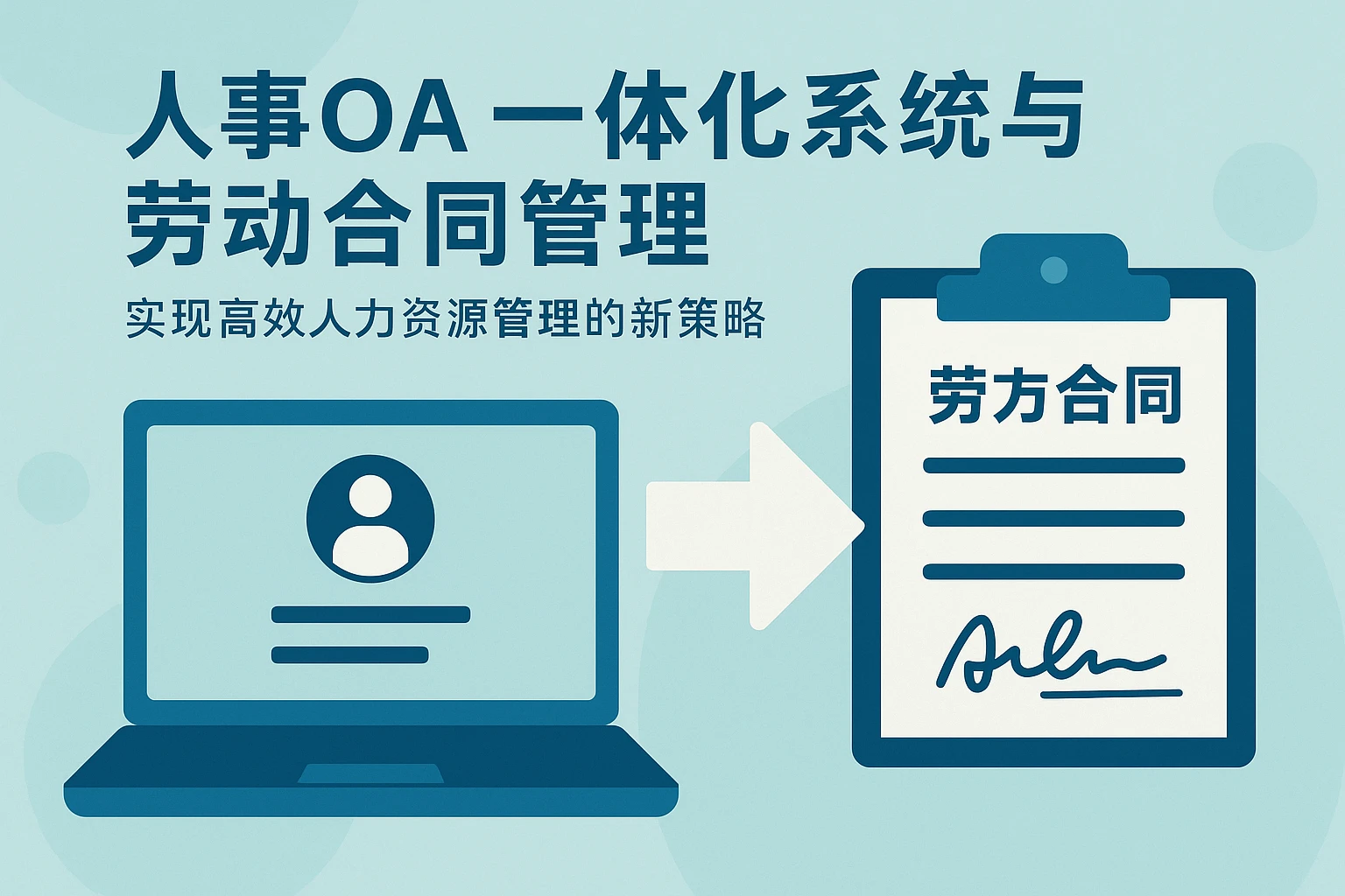 人事OA一体化系统与劳动合同管理：实现高效人力资源管理的新策略