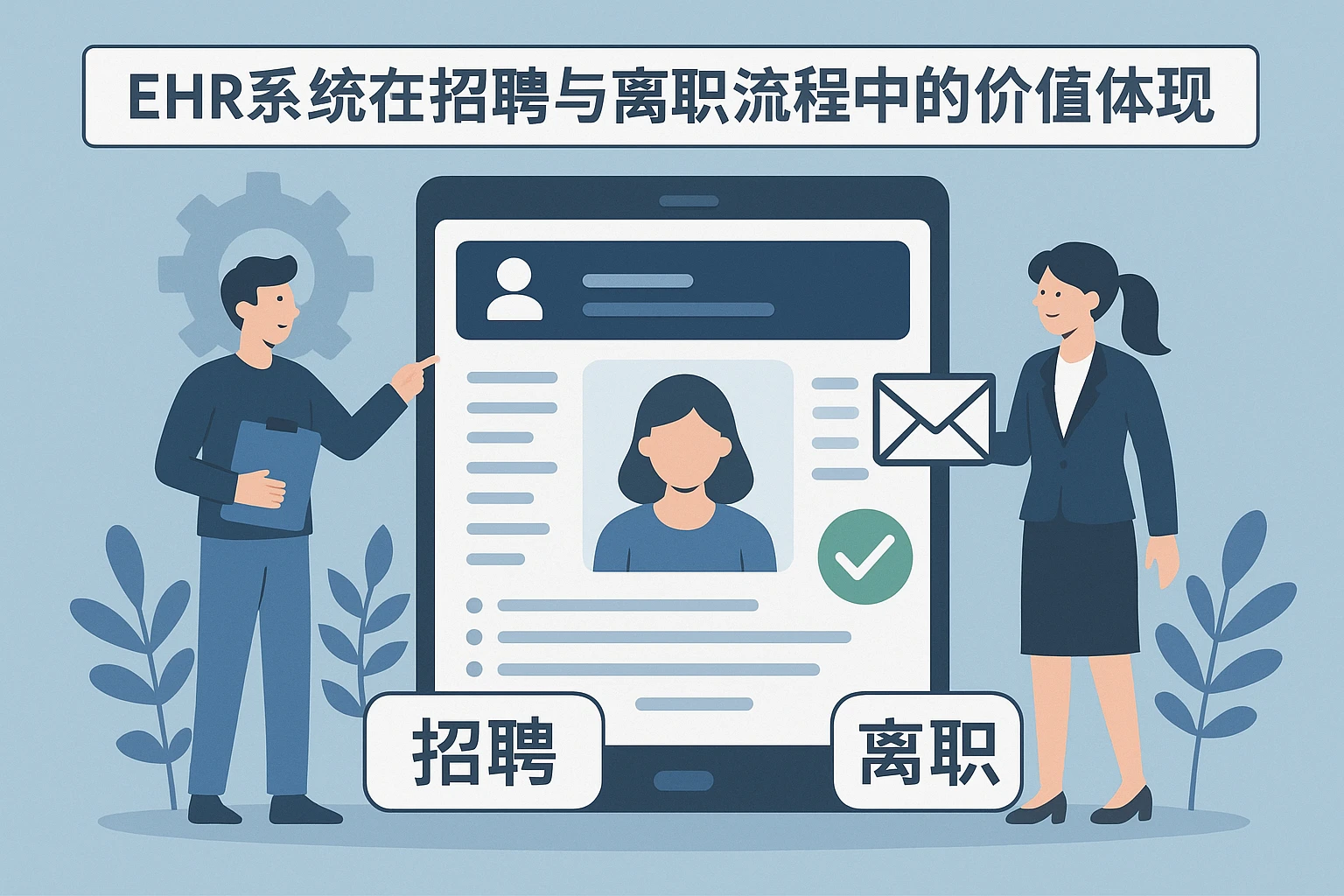 EHR系统在招聘与离职流程中的价值体现
