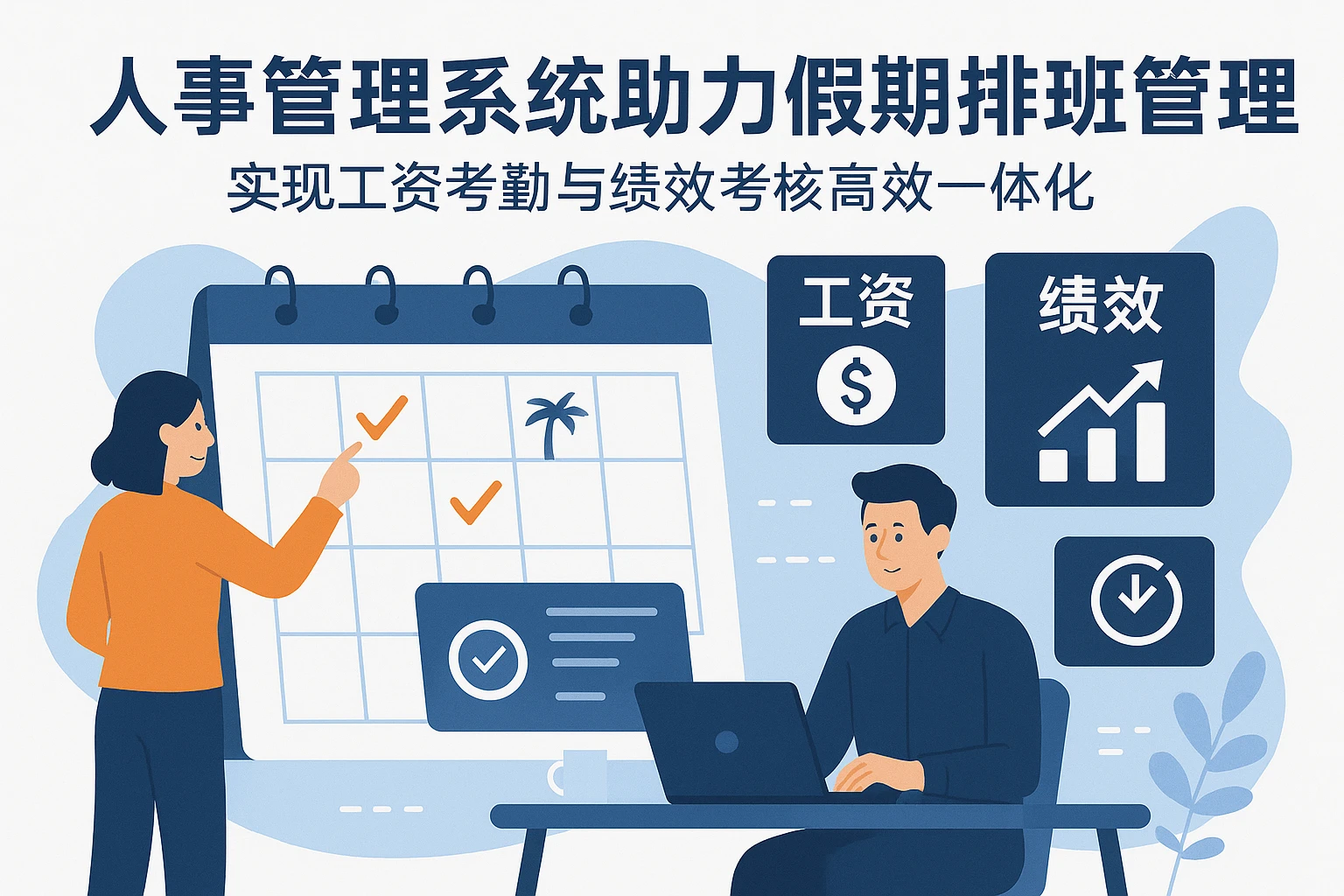 人事管理系统助力假期排班管理——实现工资考勤与绩效考核高效一体化