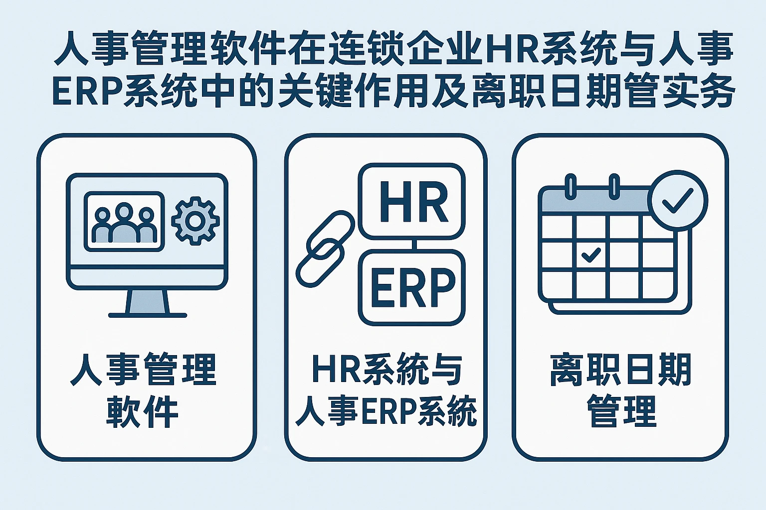 人事管理软件在连锁企业HR系统与人事ERP系统中的关键作用及离职日期管理实务