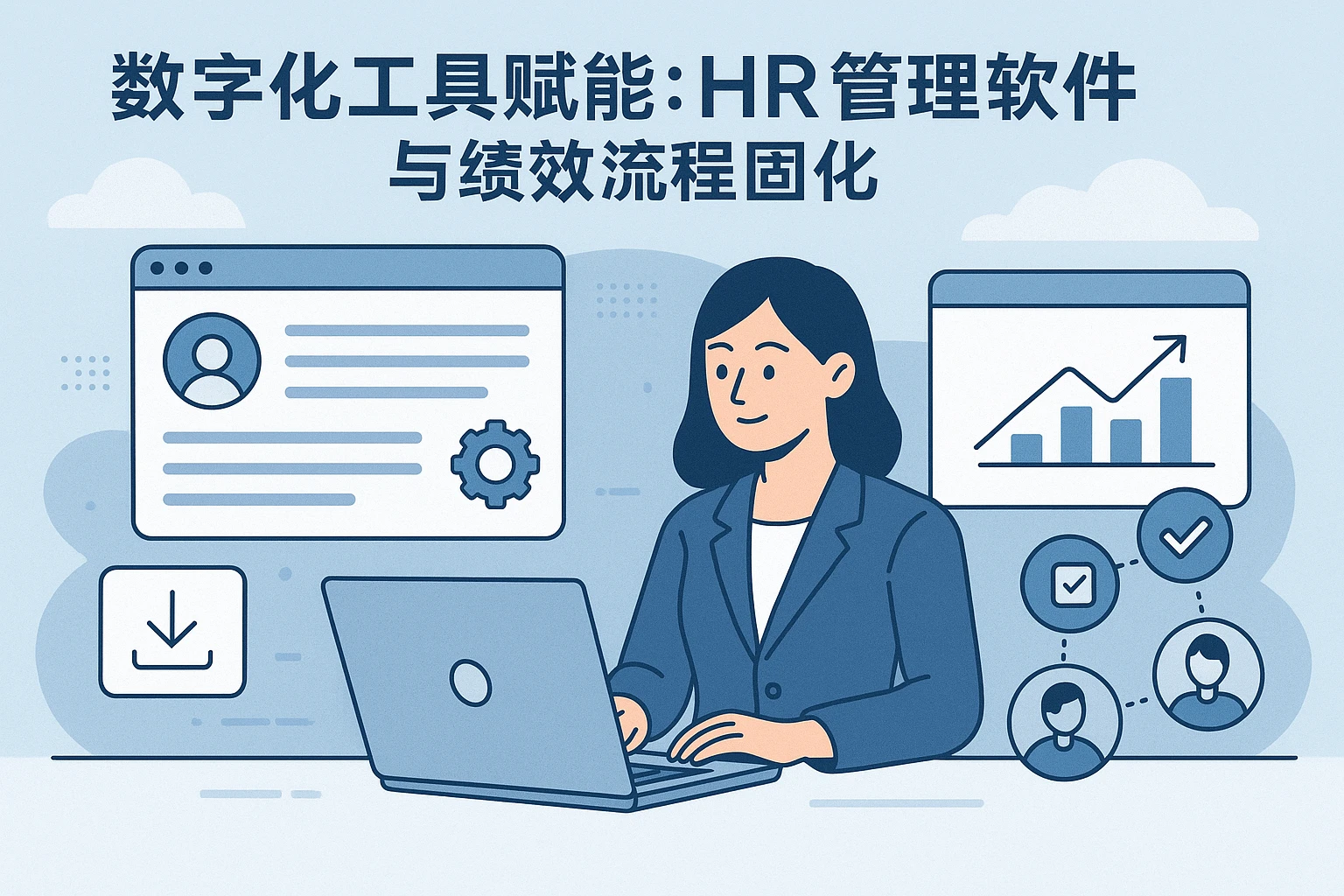 数字化工具赋能：HR管理软件与绩效流程固化