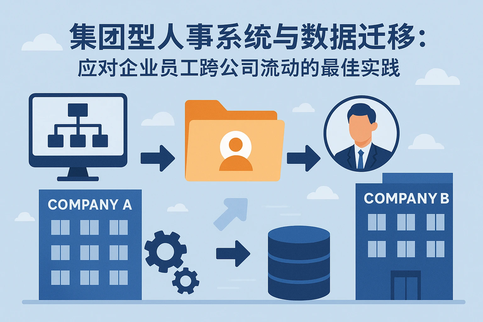集团型人事系统与数据迁移：应对企业员工跨公司流动的最佳实践
