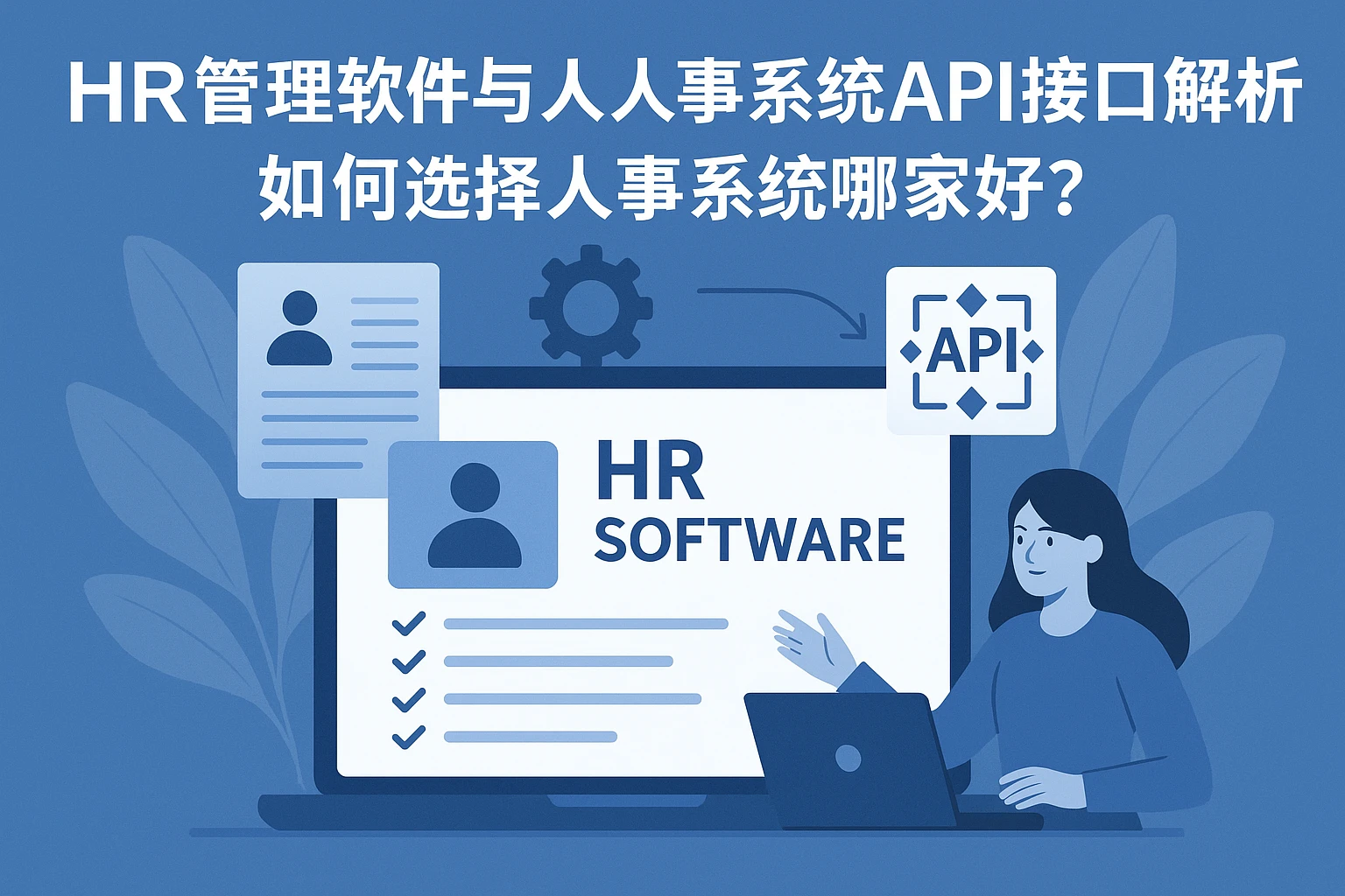 HR管理软件与人事系统API接口深度解析——如何选择人事系统哪家好？