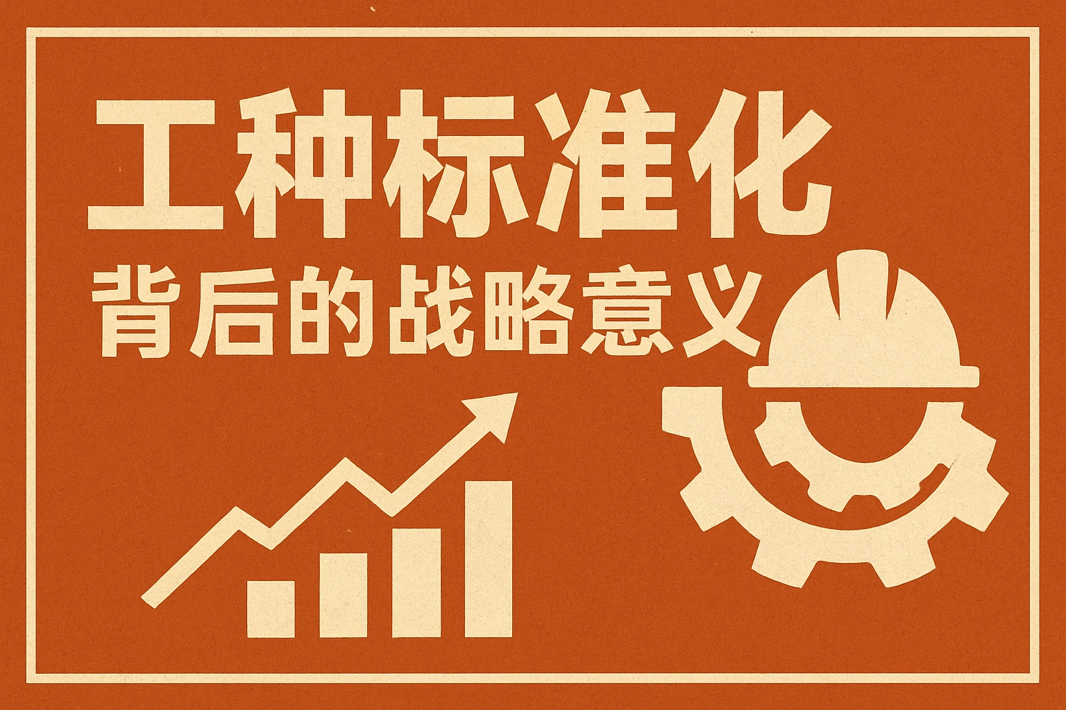 工种标准化背后的战略意义