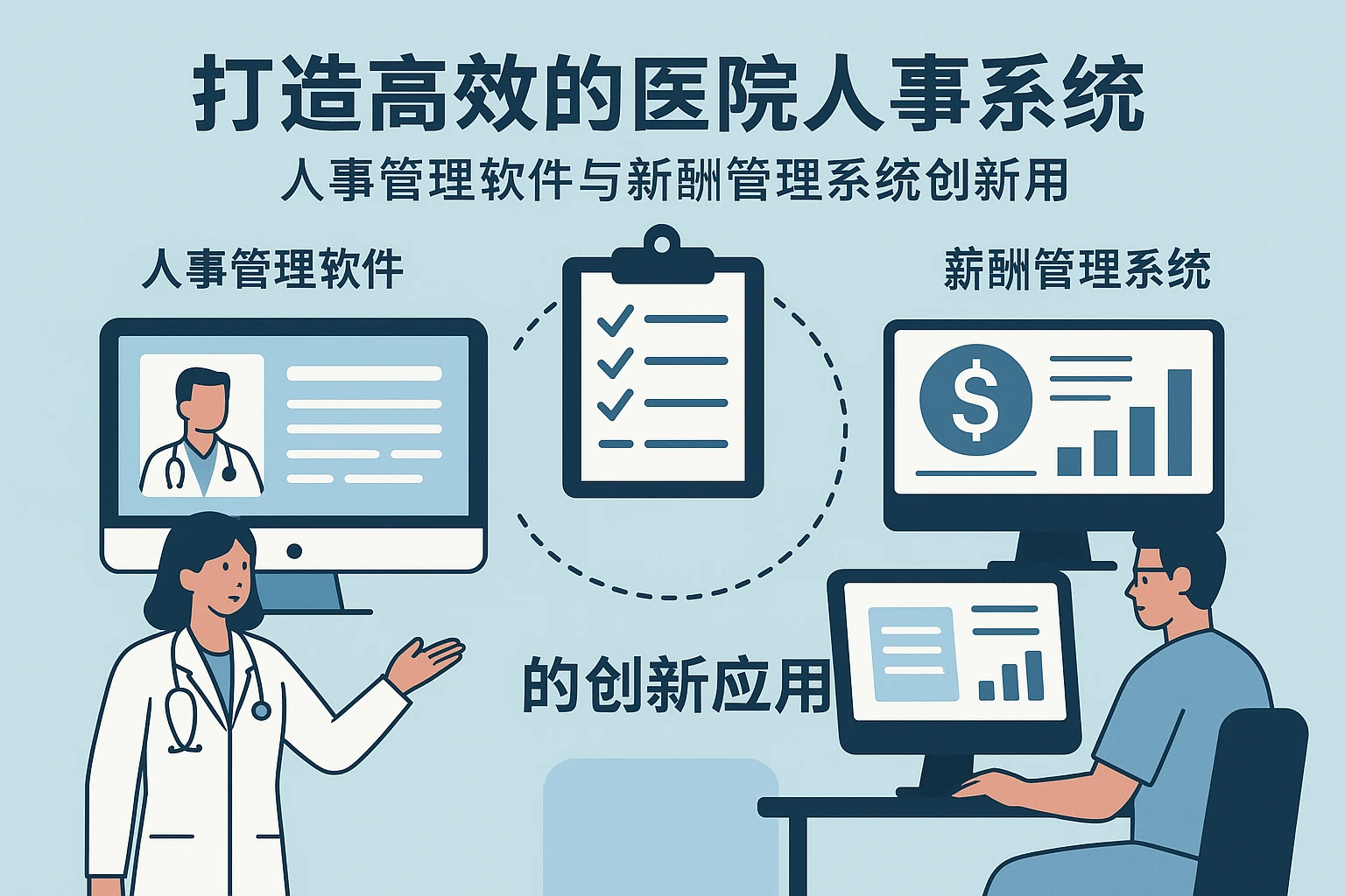 打造高效的医院人事系统：人事管理软件与薪酬管理系统的创新应用