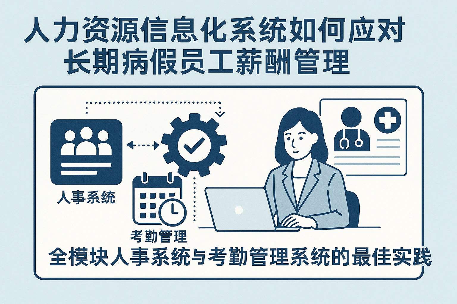 人力资源信息化系统如何应对长期病假员工薪酬管理——全模块人事系统与考勤管理系统的最佳实践