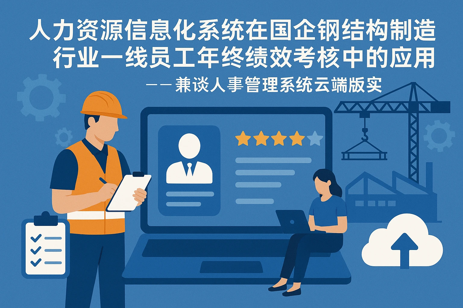 人力资源信息化系统在国企钢结构制造行业一线员工年终绩效考核中的应用——兼谈人事管理系统云端版实践