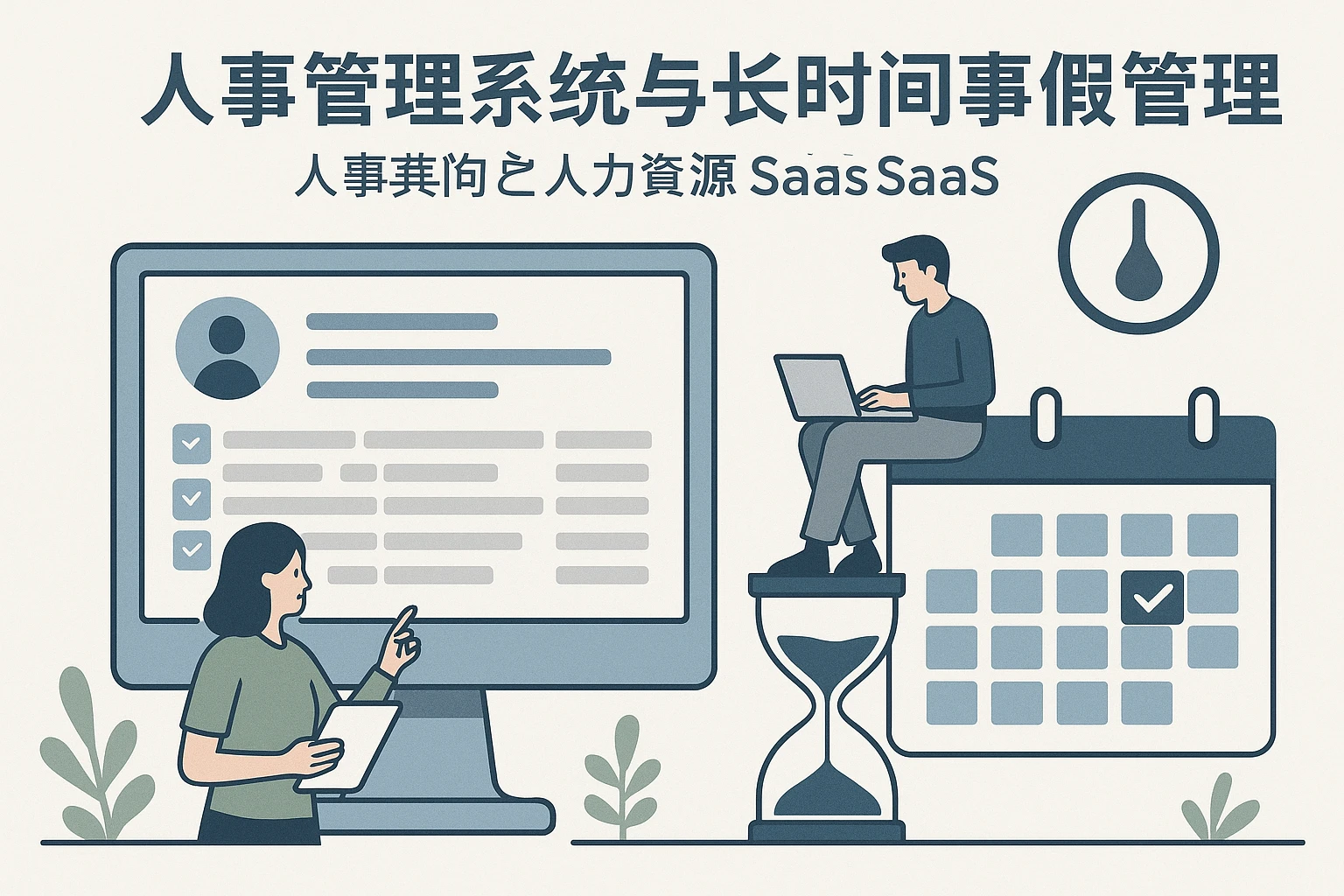 人事管理系统与长时间事假管理：人事系统厂商与人力资源SaaS的专业实践