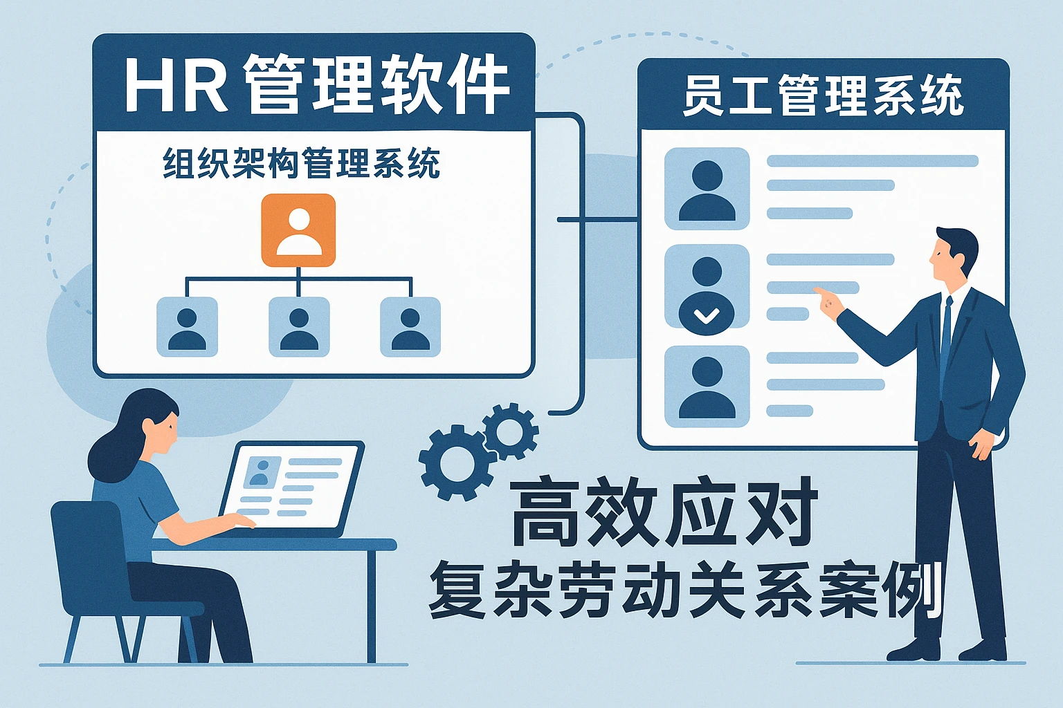 HR管理软件助力组织架构管理系统与员工管理系统高效应对复杂劳动关系案例