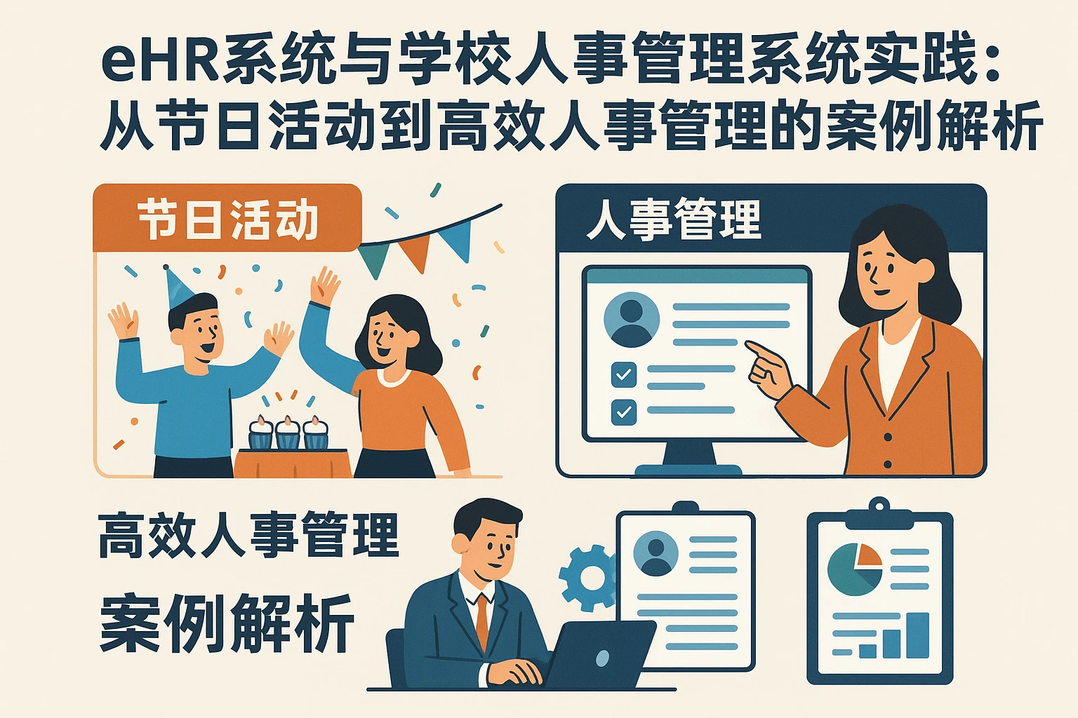 eHR系统与学校人事管理系统实践：从节日活动到高效人事管理的案例解析