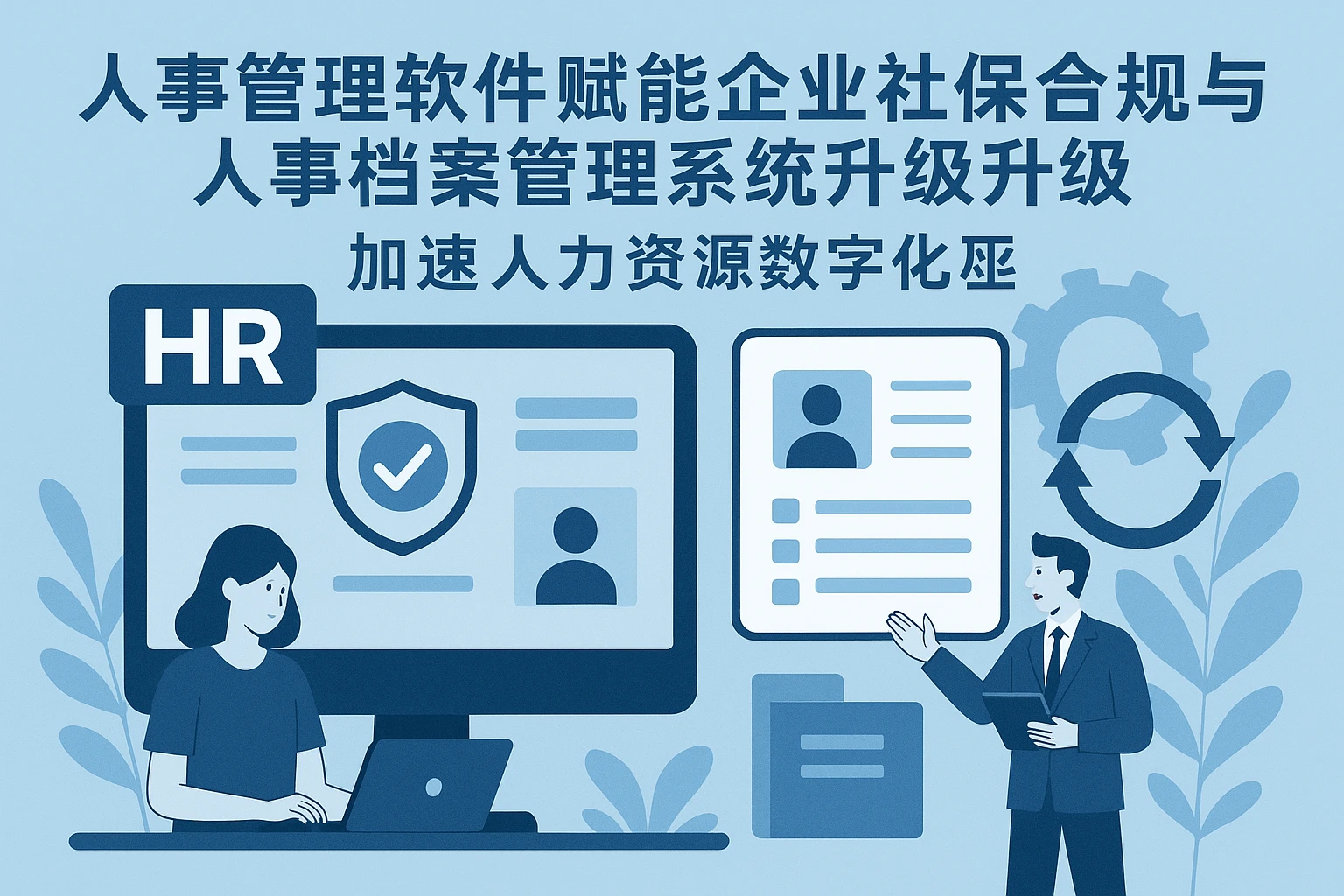 人事管理软件赋能企业社保合规与人事档案管理系统升级——加速人力资源数字化转型