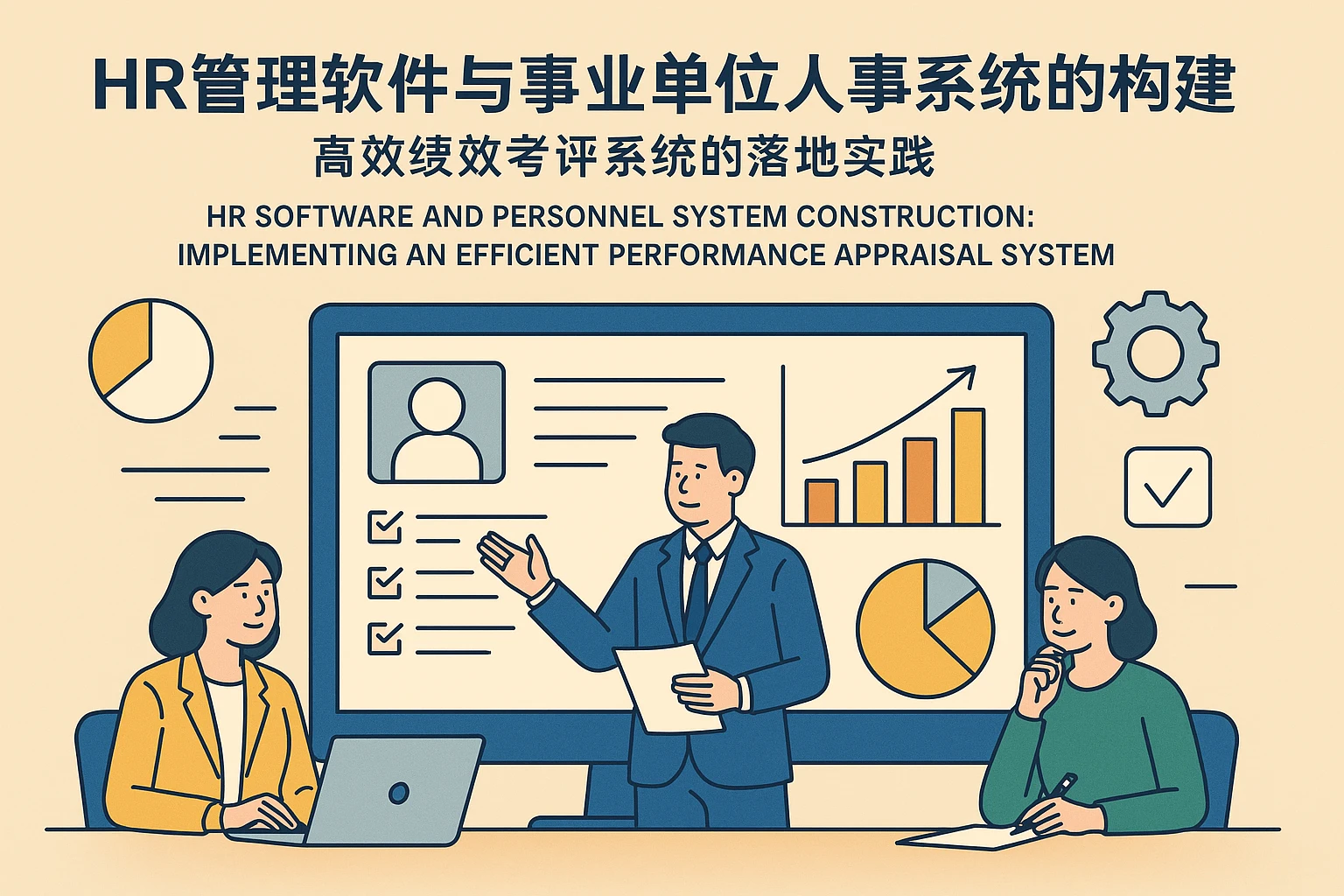 HR管理软件与事业单位人事系统的构建：高效绩效考评系统的落地实践