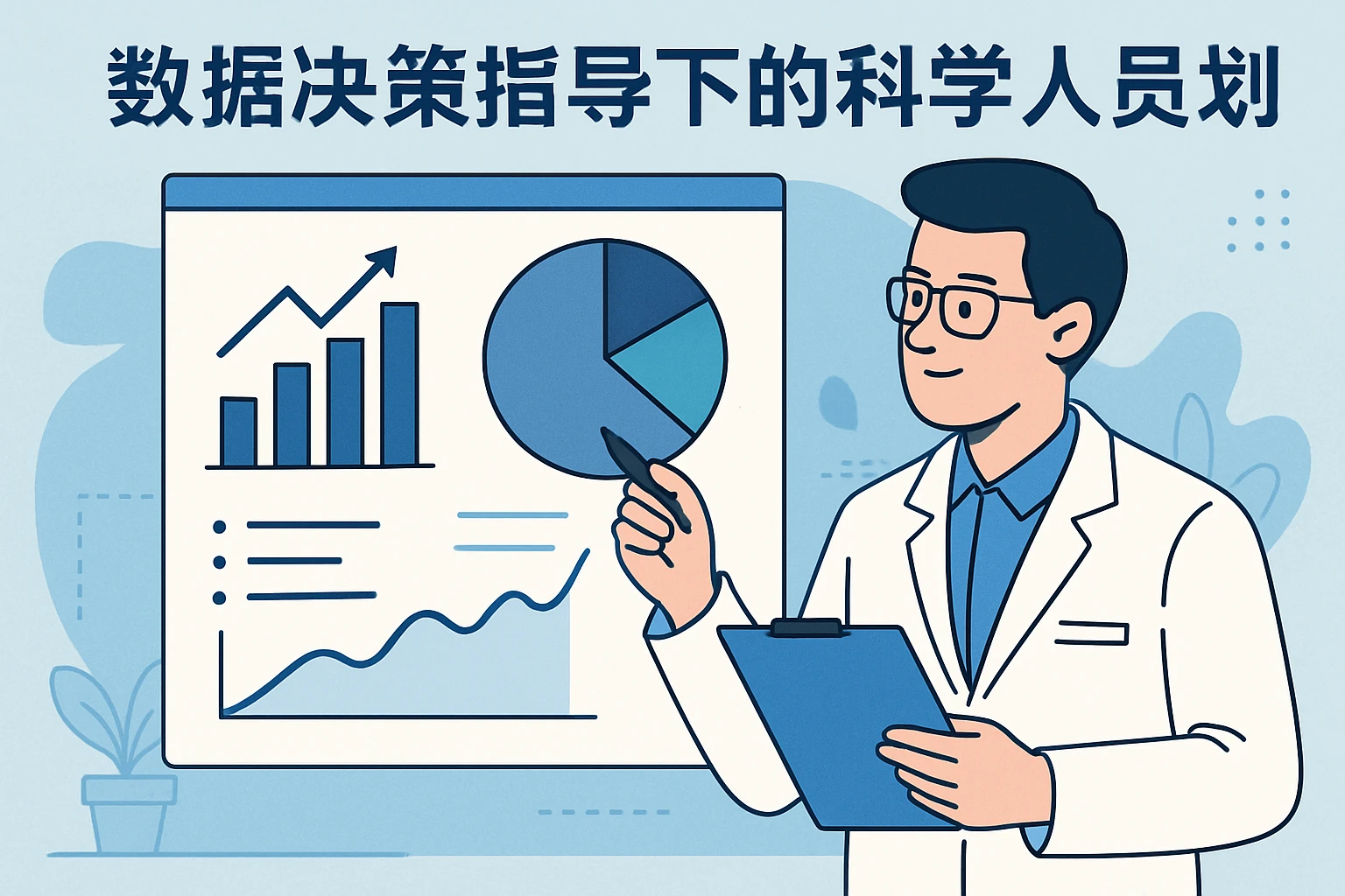 数据决策指导下的科学人员规划