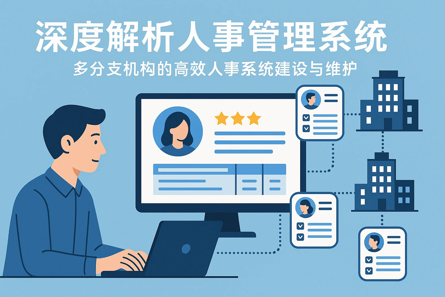 深度解析人事管理系统：多分支机构的高效人事系统建设与维护