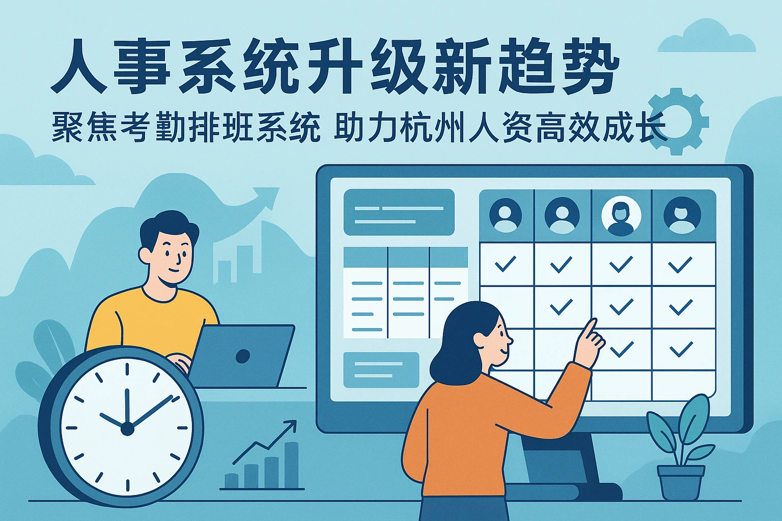 人事系统升级新趋势：聚焦考勤排班系统，助力杭州人资高效成长