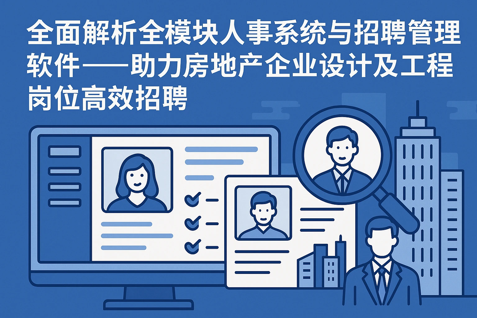 全面解析全模块人事系统与招聘管理软件——助力房地产企业设计及工程岗位高效招聘