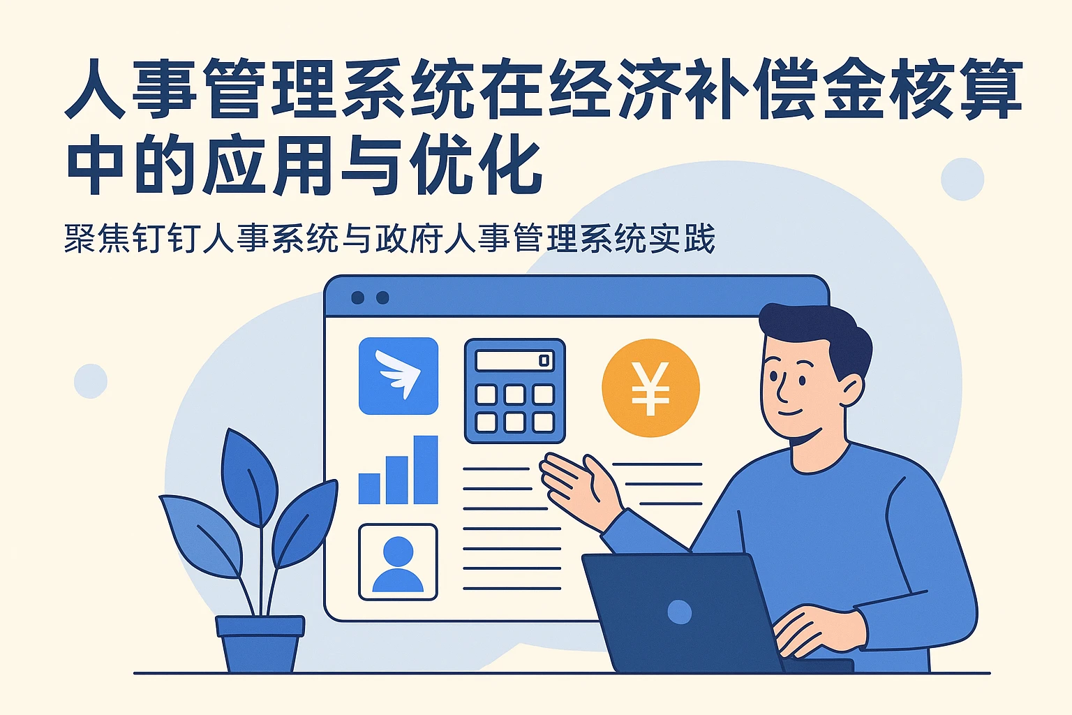 人事管理系统在经济补偿金核算中的应用与优化——聚焦钉钉人事系统与政府人事管理系统实践