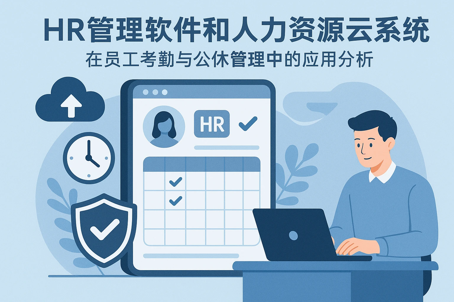 HR管理软件和人力资源云系统在员工考勤与公休管理中的应用分析