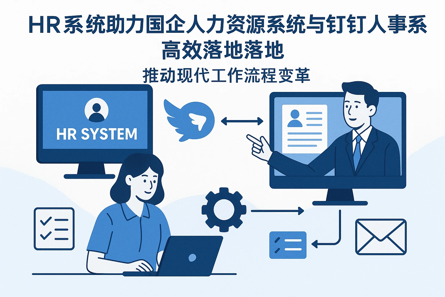 HR系统助力国企人力资源系统与钉钉人事系统高效落地——推动现代工作流程变革