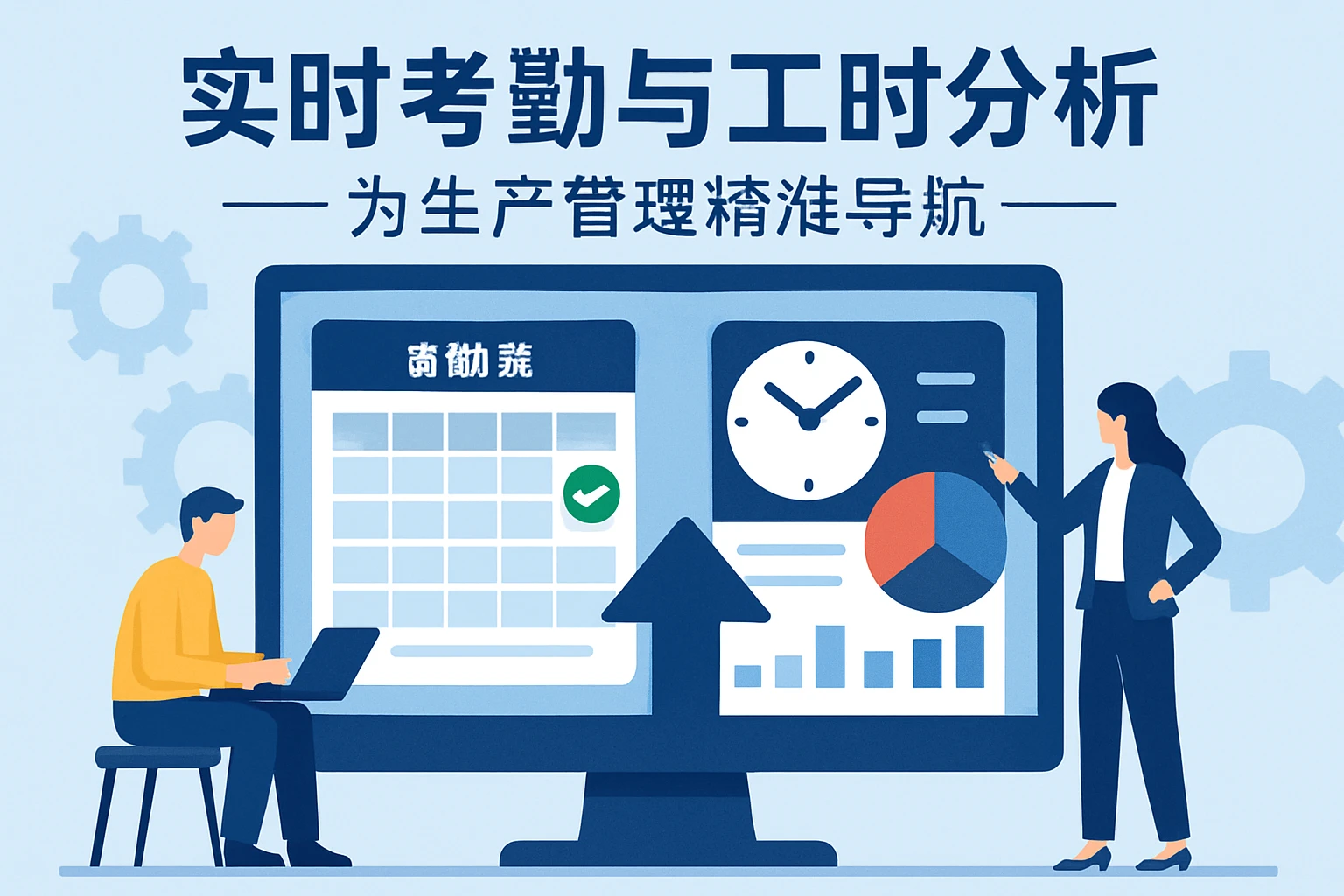 实时考勤与工时分析——为生产管理精准导航