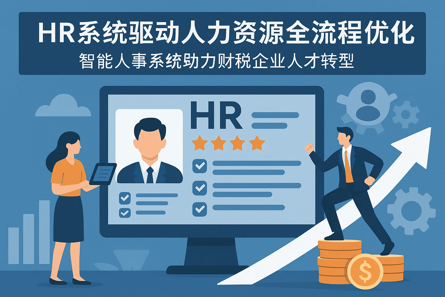 HR系统驱动人力资源全流程优化：智能人事系统助力财税企业人才转型