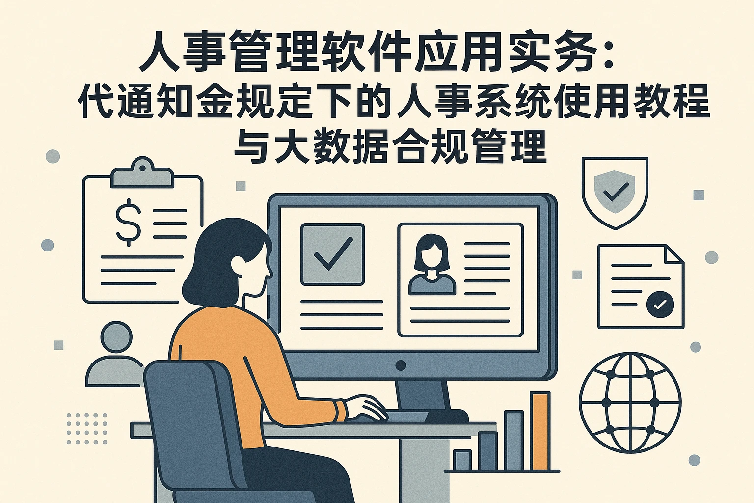 人事管理软件应用实务：代通知金规定下的人事系统使用教程与大数据合规管理
