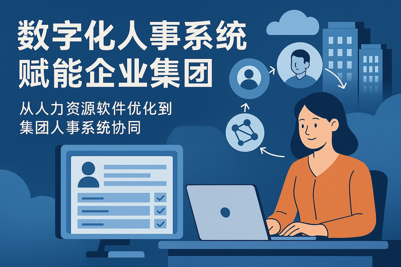 数字化人事系统赋能企业集团：从人力资源软件优化到集团人事系统协同
