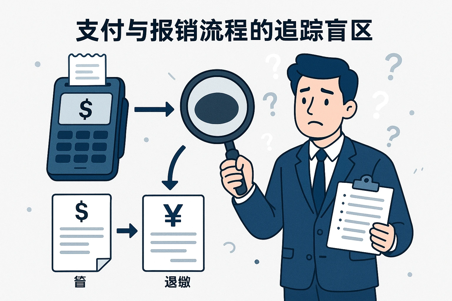 支付与报销流程的追踪盲区