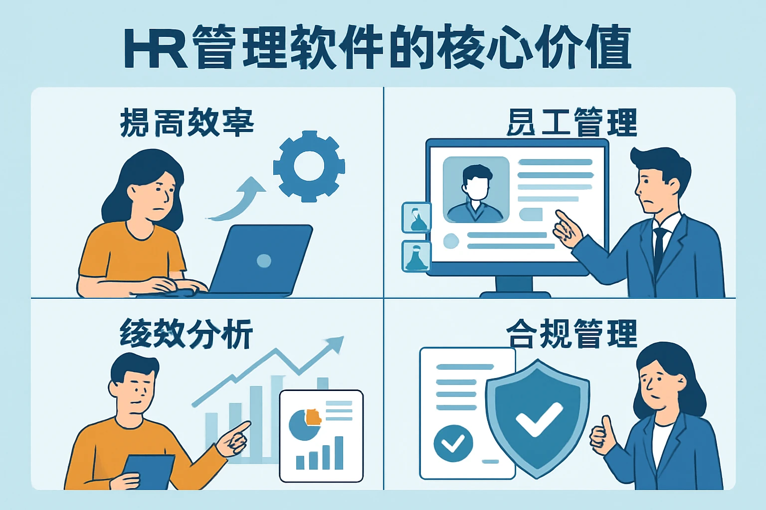 HR管理软件的核心价值