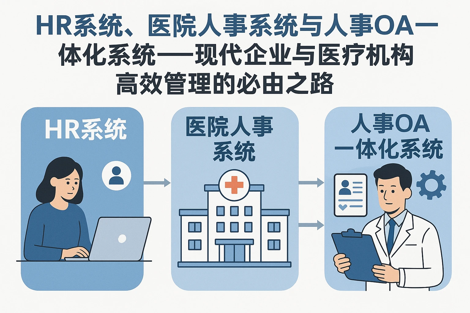 HR系统、医院人事系统与人事OA一体化系统——现代企业与医疗机构高效管理的必由之路