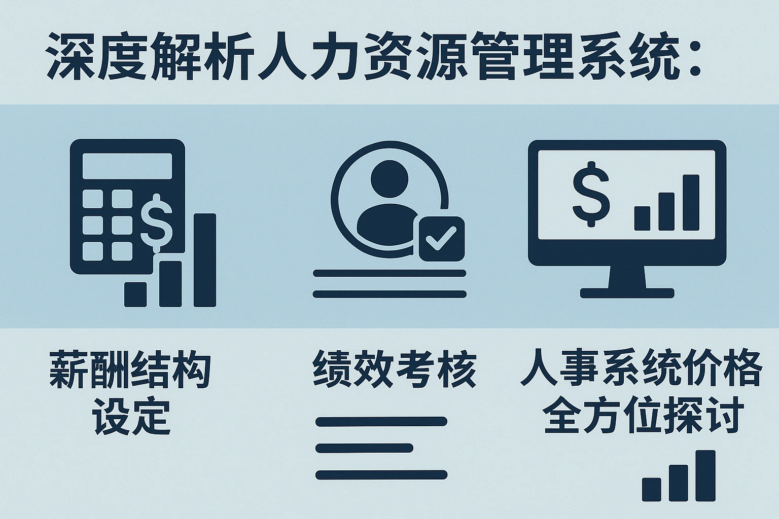 深度解析人力资源管理系统：薪酬结构设定、绩效考核与人事系统价格全方位探讨