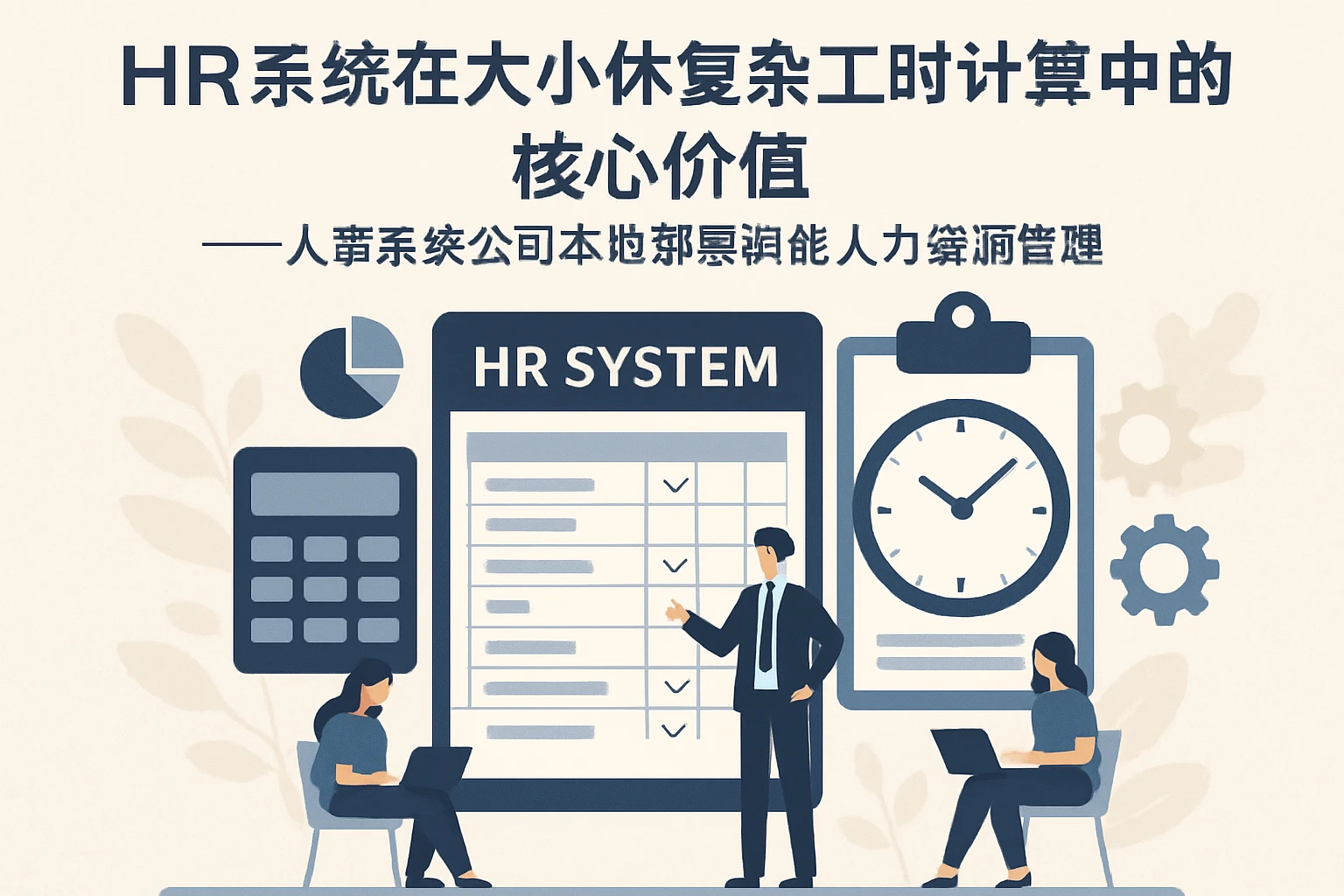 HR系统在大小休复杂工时计算中的核心价值——人事系统公司本地部署赋能人力资源管理
