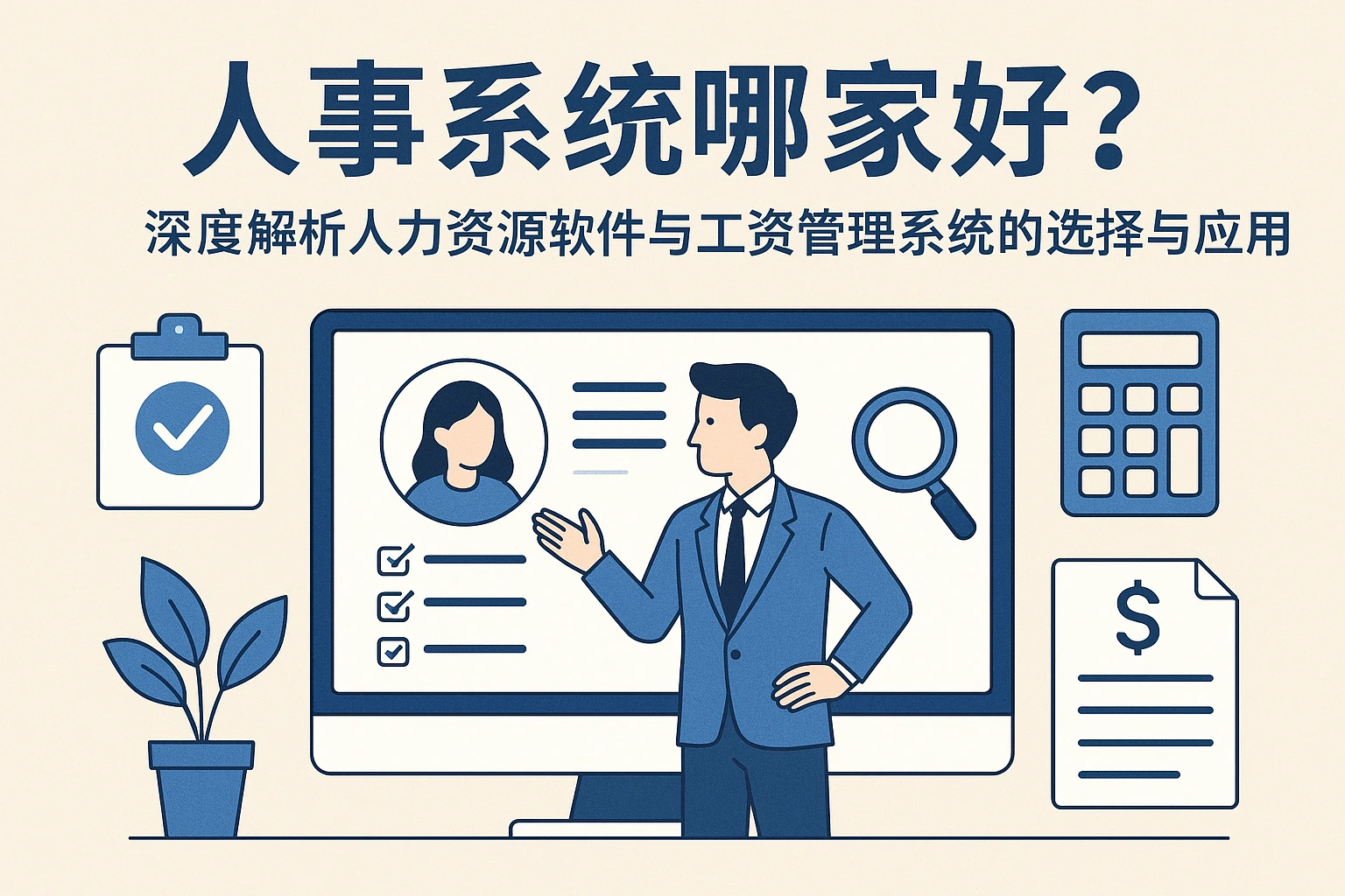 人事系统哪家好？深度解析人力资源软件与工资管理系统的选择与应用