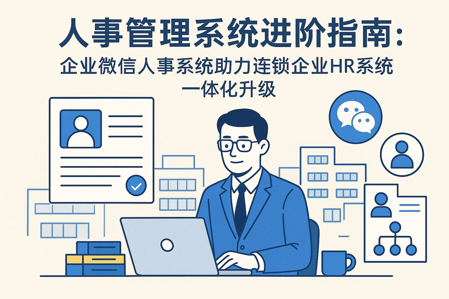 人事管理系统进阶指南：企业微信人事系统助力连锁企业HR系统一体化升级